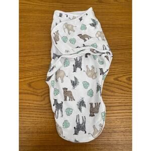aden + anais Essentials Wrap Swaddles Cotton Toile Jungle Unisex 0-3 Months